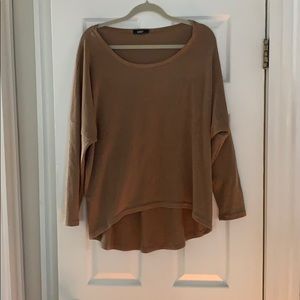 Brown/tan Polyester Long Sleeve Size L